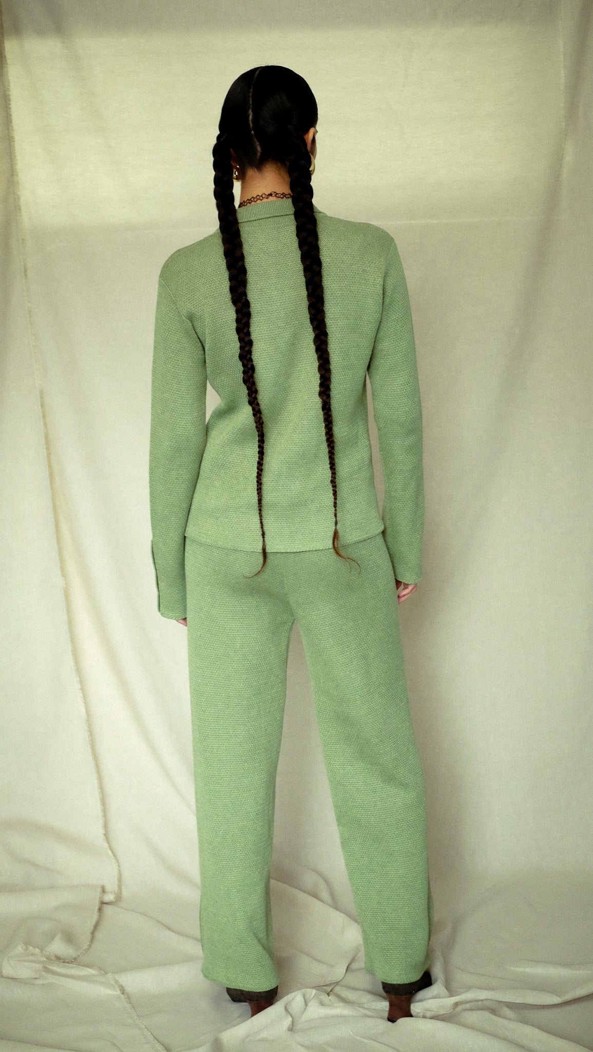 Rose Pant in Sage- Size Small SAMPLE