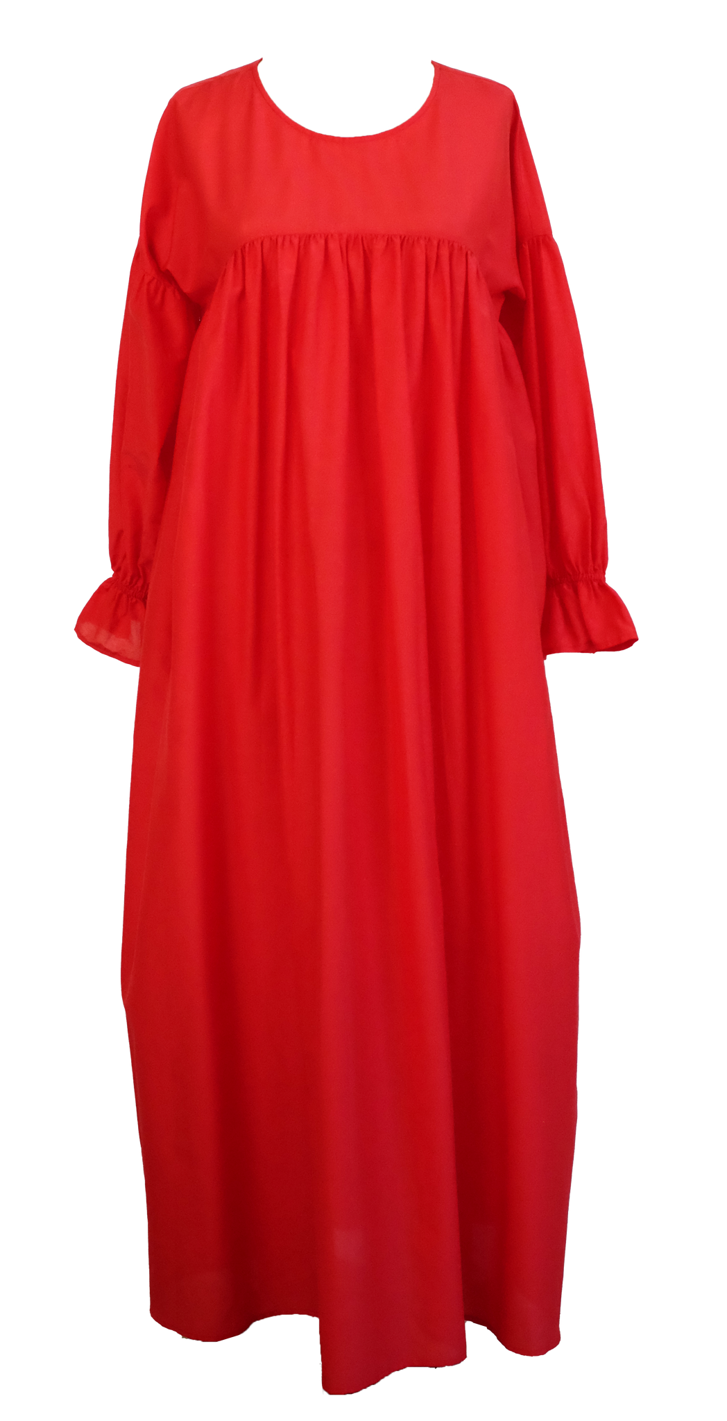 Phoebe Dress in Crimson- Size Small/Medium SAMPLE