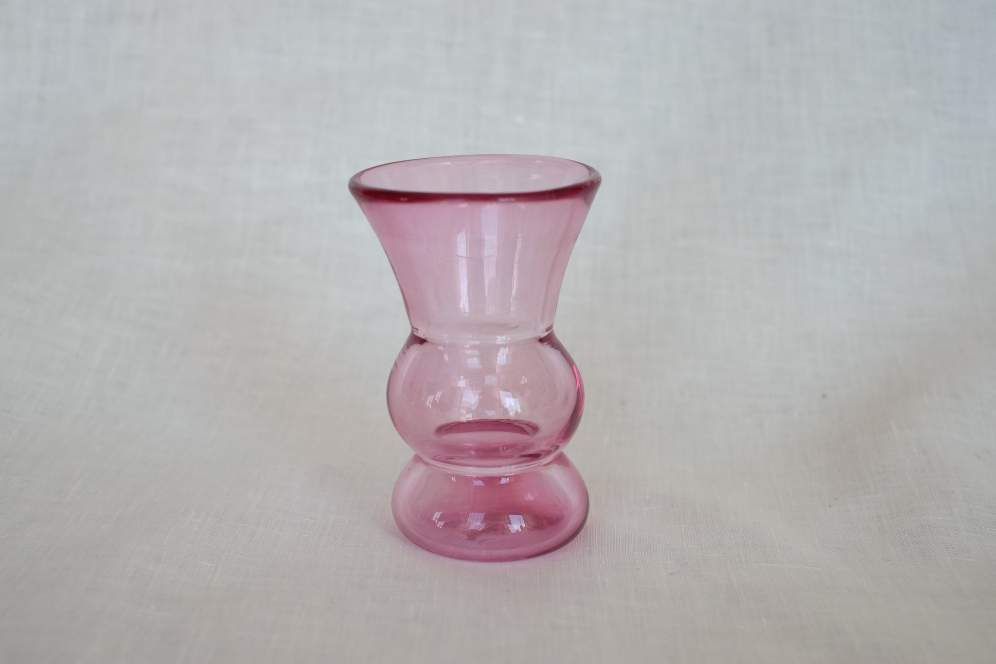 Pink Small Glass Vase