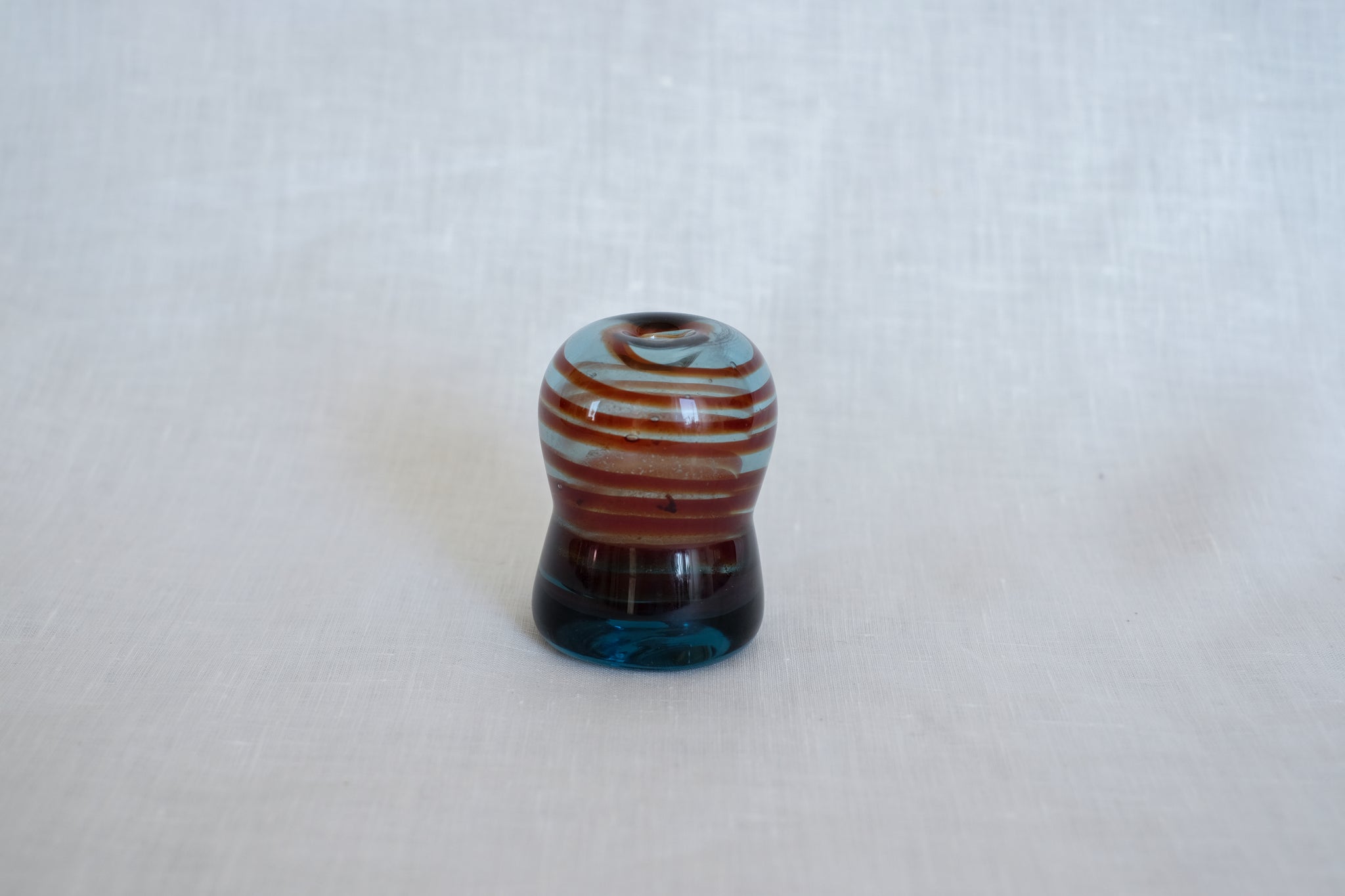Small Striped Bud Vase