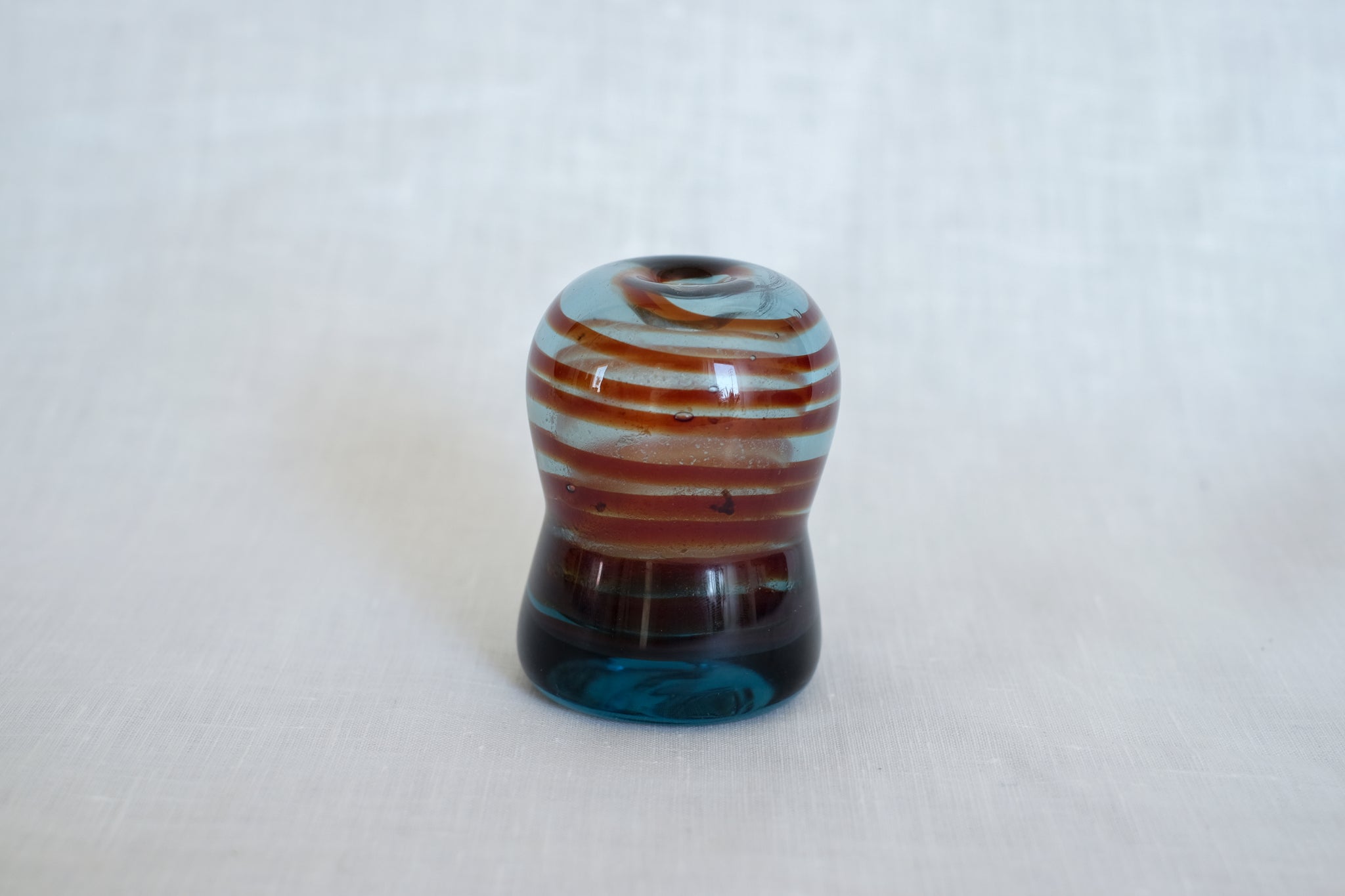 Small Striped Bud Vase
